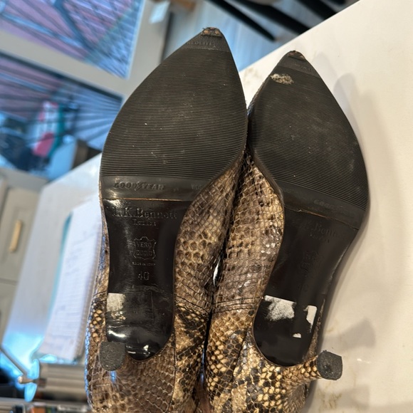 Snake Skin/PYTHON LKBennet London booties - Picture 4 of 4